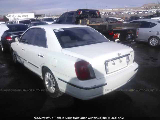 KMHFU45E95A404664 - 2005 HYUNDAI XG 350 WHITE photo 3