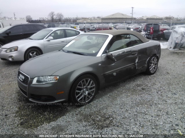 WAUDF48H69K010953 - 2009 AUDI A4 GRAY photo 2