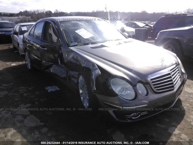 WDBUF56X08B319916 - 2008 MERCEDES-BENZ E 350 GRAY photo 1