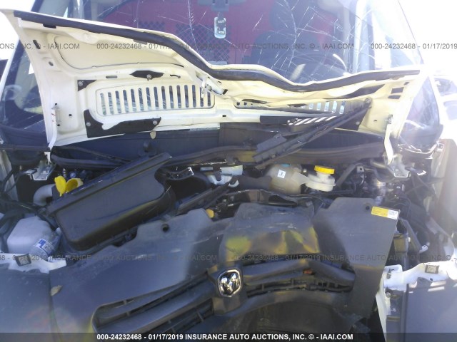 3C6TRVAG6HE539910 - 2017 RAM PROMASTER 1500 1500 STANDARD WHITE photo 10