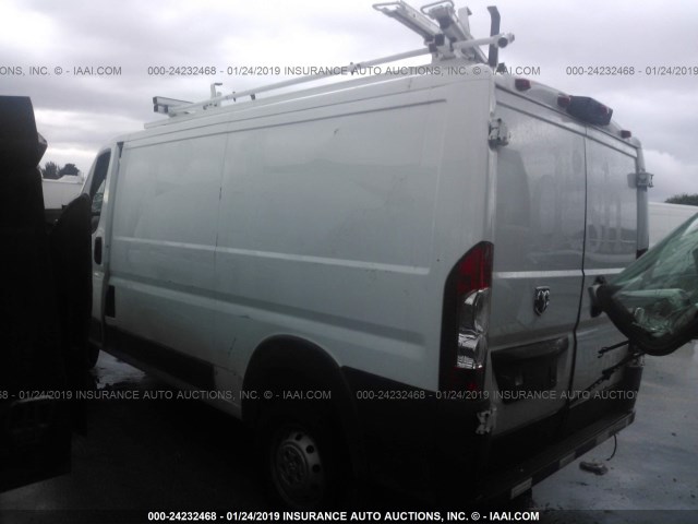 3C6TRVAG6HE539910 - 2017 RAM PROMASTER 1500 1500 STANDARD WHITE photo 3