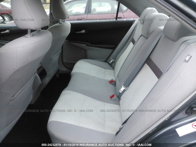 4T1BF1FK4CU619358 - 2012 TOYOTA CAMRY SE/LE/XLE ნაცრისფერი ფოტო 8