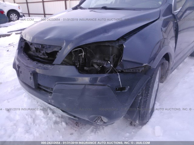 3GNAL2EK4ES627180 - 2014 CHEVROLET CAPTIVA LS 深蓝色 照片 6