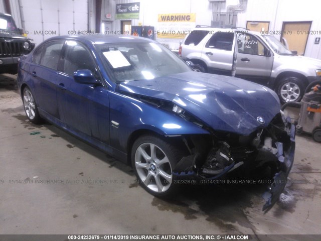 WBAPK7C5XBA972773 - 2011 BMW 328 XI BLUE photo 1