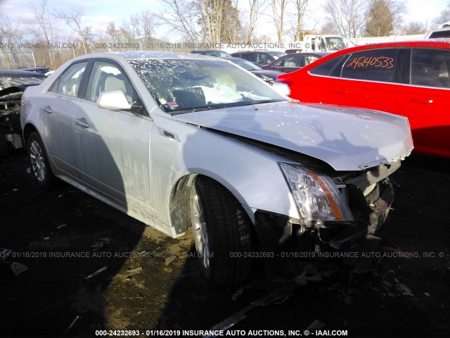 1G6DG5EY2B0114869 - 2011 CADILLAC CTS LUXURY COLLECTION SILVER photo 1