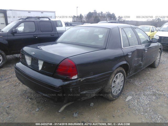 2FABP7BV2AX109686 - 2010 FORD CROWN VICTORIA POLICE INTERCEPTOR BLACK photo 4