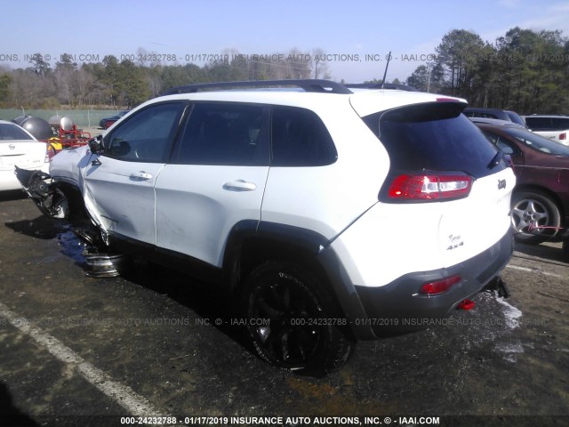 1C4PJMBS9GW111249 - 2016 JEEP CHEROKEE TRAILHAWK 白色 照片 3