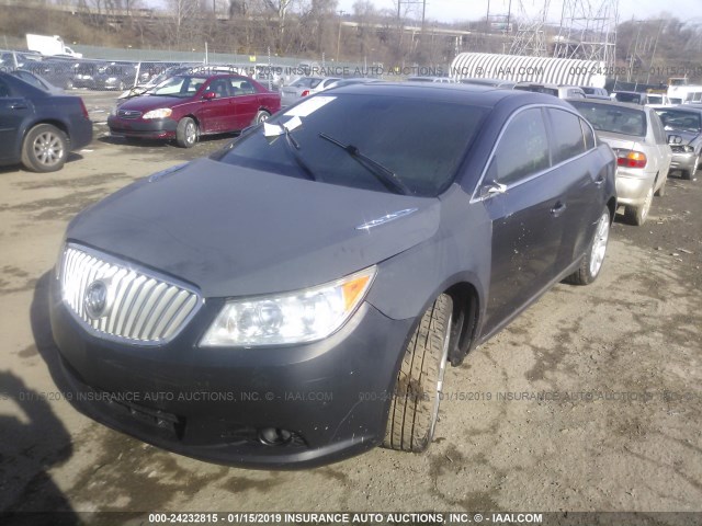 1G4GJ5E33CF259154 - 2012 BUICK LACROSSE TOURING GRAY photo 2