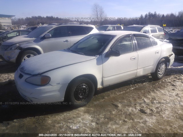 1G2NF52E04C254133 - 2004 PONTIAC GRAND AM SE1 WHITE photo 2