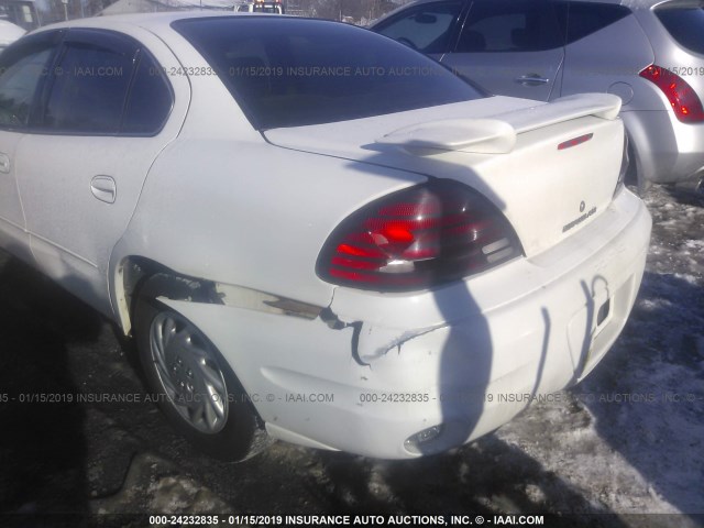 1G2NF52E04C254133 - 2004 PONTIAC GRAND AM SE1 WHITE photo 6