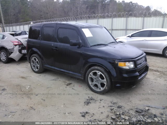 5J6YH18988L008064 - 2008 HONDA ELEMENT SC BLACK photo 1