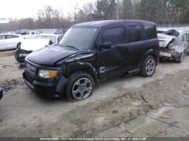 5J6YH18988L008064 - 2008 HONDA ELEMENT SC BLACK photo 2