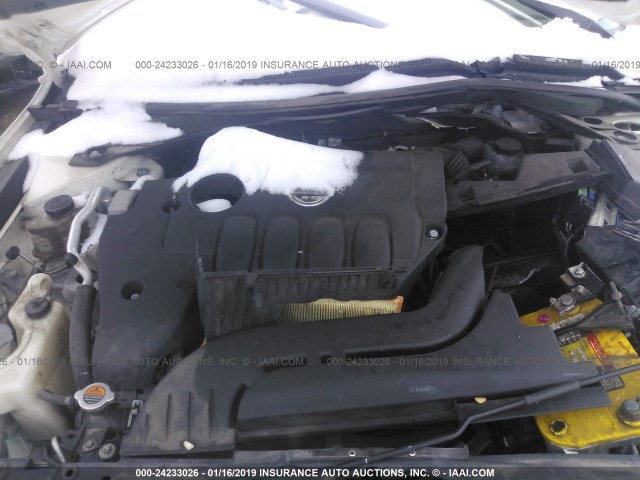 1N4AL21E07C216818 - 2007 NISSAN ALTIMA 2.5/2.5S WHITE photo 10