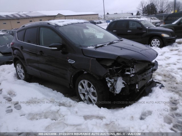 1FMCU0J99FUC60554 - 2015 FORD ESCAPE TITANIUM BLACK photo 1