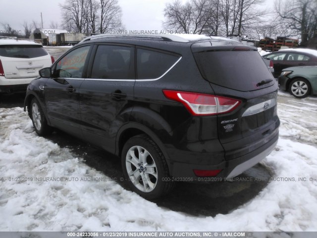 1FMCU0J99FUC60554 - 2015 FORD ESCAPE TITANIUM BLACK photo 3