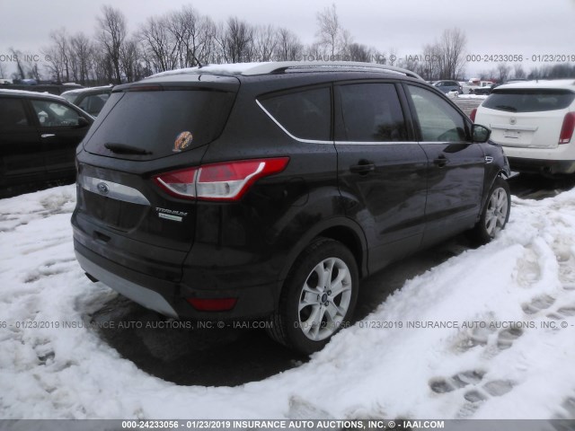 1FMCU0J99FUC60554 - 2015 FORD ESCAPE TITANIUM BLACK photo 4