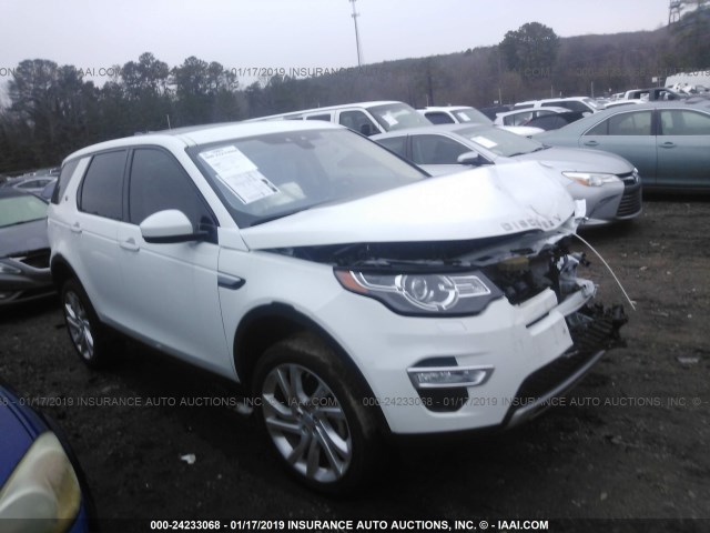 SALCT2RX9JH750556 - 2018 LAND ROVER DISCOVERY SPORT HSE LUXURY WHITE photo 1