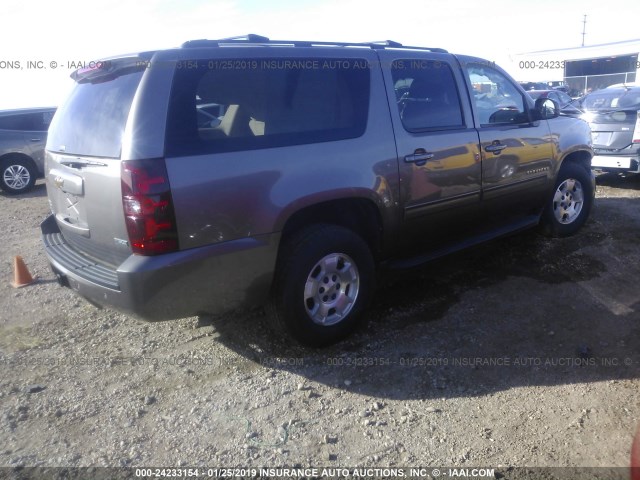 1GNSCHE02BR332390 - 2011 CHEVROLET SUBURBAN C1500  LS Pewter photo 4