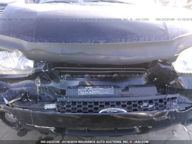 1FMYU04135KA22723 - 2005 FORD ESCAPE LIMITED BLACK photo 6