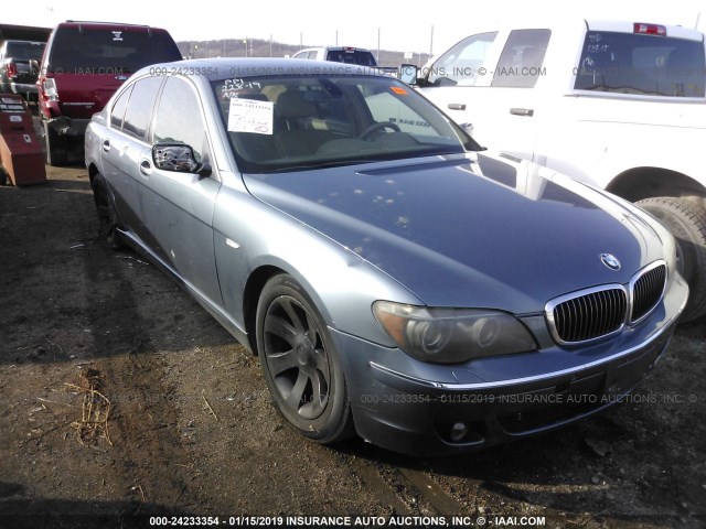 WBAHL83596DT06192 - 2006 BMW 750 I GRAY photo 1