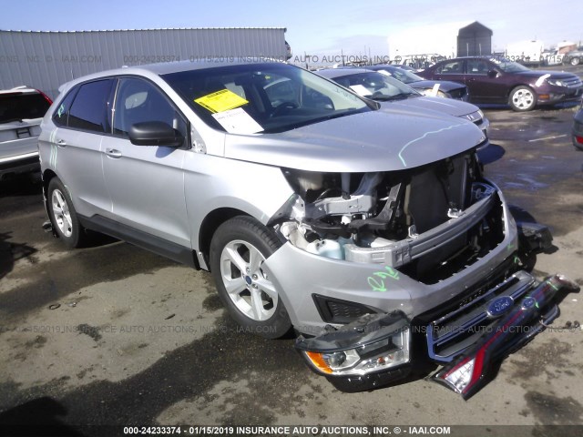 2FMPK3G99JBB40090 - 2018 FORD EDGE SE SILVER photo 1