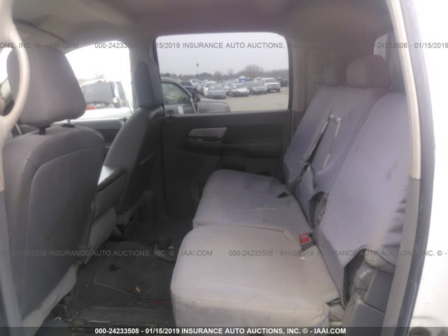 3D7KS29DX8G237130 - 2008 DODGE RAM 2500 Unknown photo 8