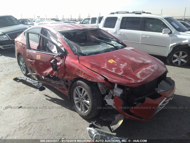 5NPD84LF0HH034505 - 2017 HYUNDAI ELANTRA SE/VALUE/LIMITED RED photo 6