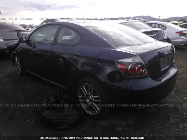 JTKDE3B74A0308295 - 2010 TOYOTA SCION TC BLUE photo 3