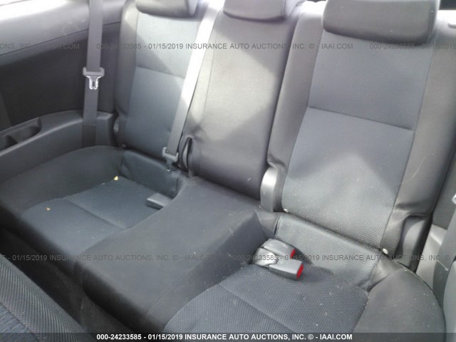 JTKDE3B74A0308295 - 2010 TOYOTA SCION TC BLUE photo 8