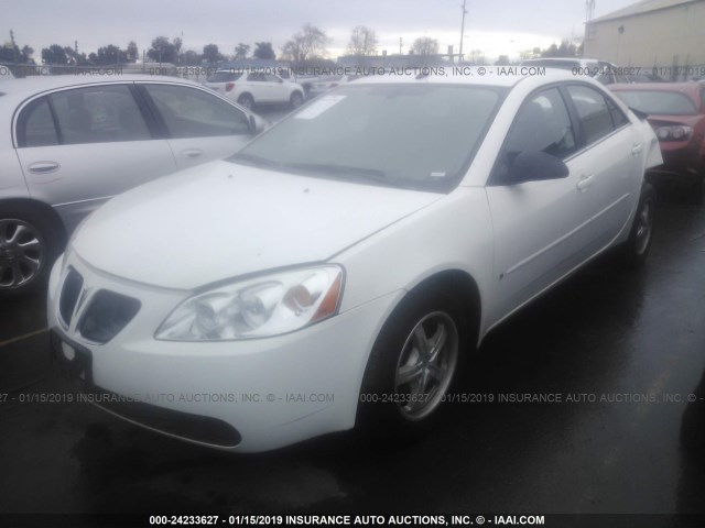 1G2ZF57B984151826 - 2008 PONTIAC G6 VALUE LEADER/BASE WHITE photo 2