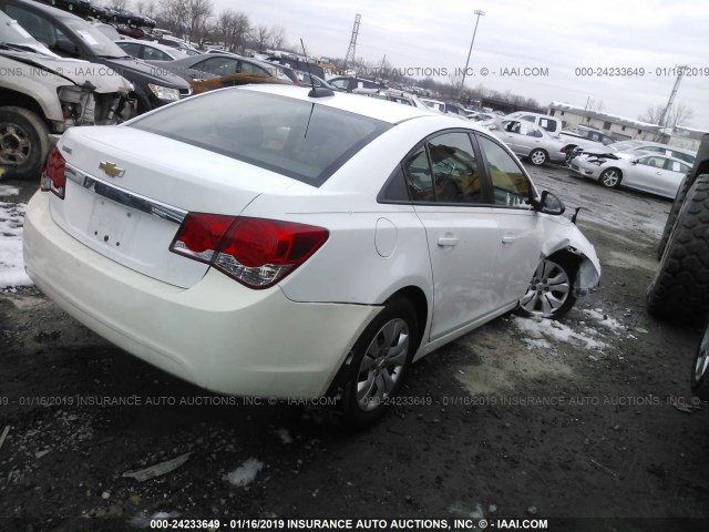 1G1PC5SG2G7143328 - 2016 CHEVROLET CRUZE LIMITED LS WHITE photo 4