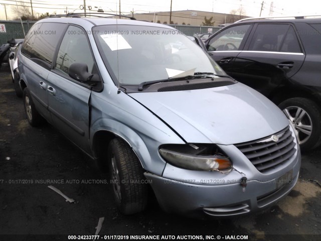 1A4GP45RX6B608303 - 2006 CHRYSLER TOWN & COUNTRY  BLUE photo 1