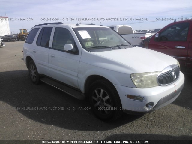 5GADS13S042203643 - 2004 BUICK RAINIER CXL WHITE photo 1