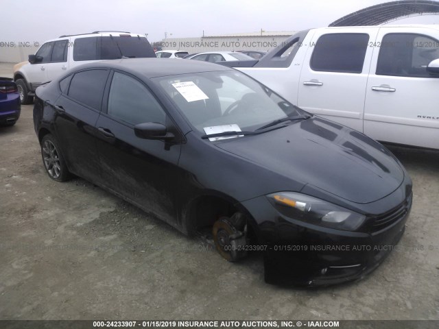 1C3CDFBB3FD213372 - 2015 DODGE DART SXT BLACK photo 1