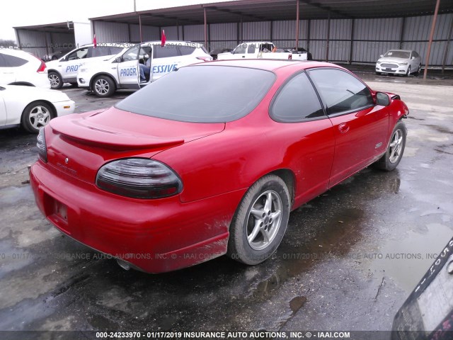 1G2WR12112F288062 - 2002 PONTIAC GRAND PRIX GTP RED photo 4