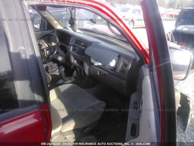 JA4LS31P5VP009645 - 1997 MITSUBISHI MONTERO SPORT LS RED photo 5