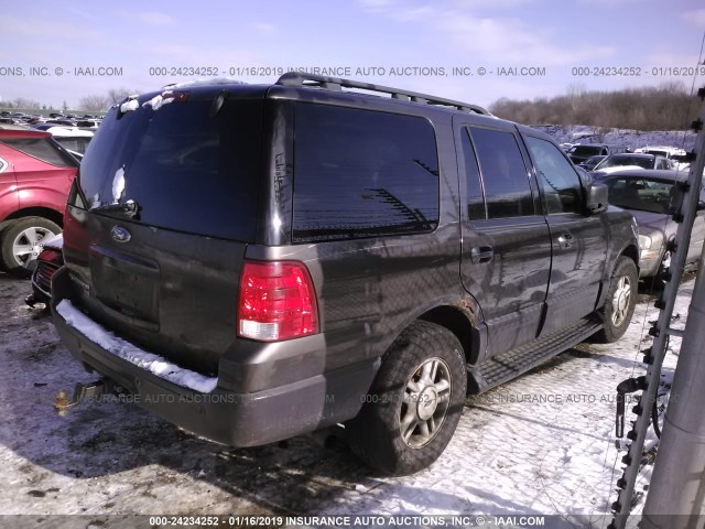 1FMFU16556LA28760 - 2006 FORD EXPEDITION XLT BROWN photo 4