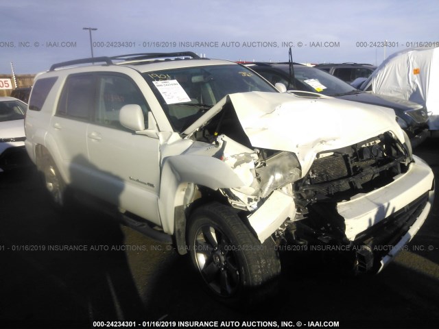 JTEBU14R58K032868 - 2008 TOYOTA 4RUNNER SR5/SPORT WHITE photo 1