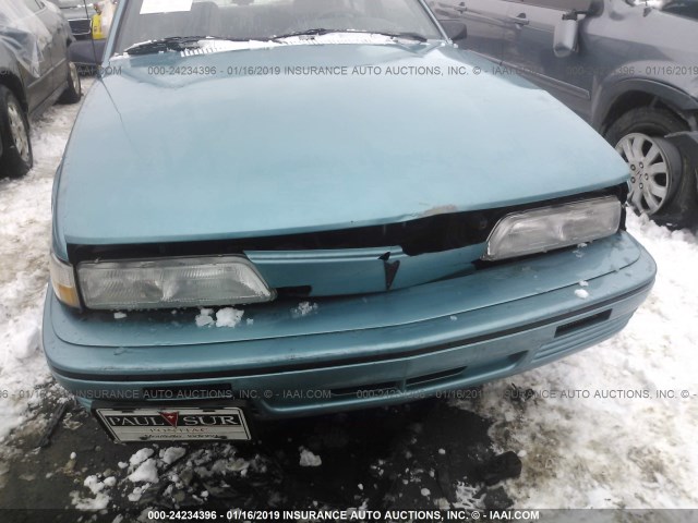 1G2JB54H3R7525672 - 1994 PONTIAC SUNBIRD LE BLUE photo 6