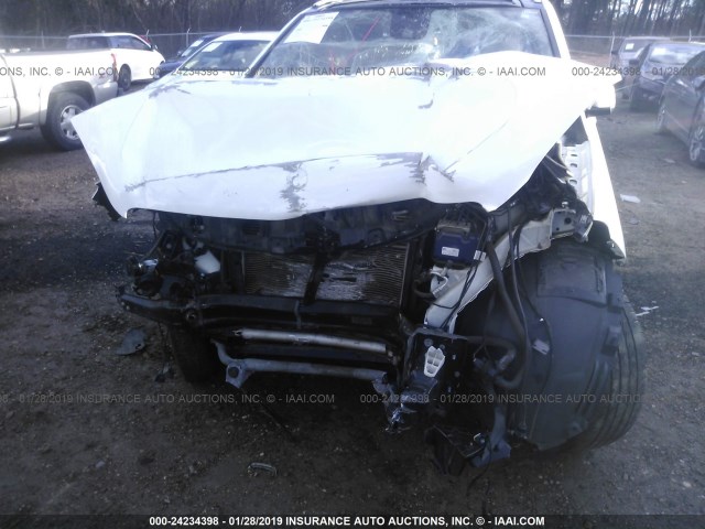 4JGDA5HB3EA380904 - 2014 MERCEDES-BENZ ML 350 4MATIC WHITE photo 6