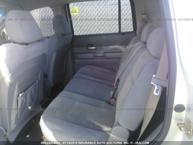 1D4HB48286F146438 - 2006 DODGE DURANGO SLT SILVER photo 8