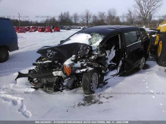 JM1CW2BL7C0127069 - 2012 MAZDA 5 BLACK photo 2