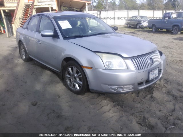 1MEHM42W38G625302 - 2008 MERCURY SABLE PREMIER SILVER photo 1