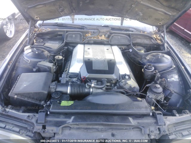 WBAGF6321SDH07147 - 1995 BMW 740 I AUTOMATIC BLUE photo 10