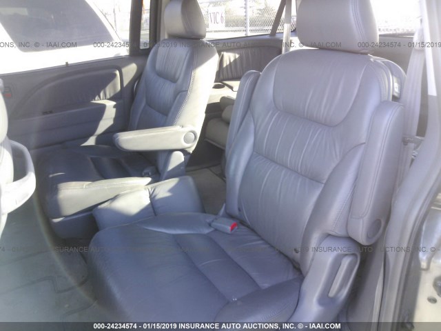 5FNRL38716B126119 - 2006 HONDA ODYSSEY EXL Light Blue photo 8