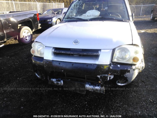 1N6DD26S82C307473 - 2002 NISSAN FRONTIER KING CAB XE SILVER photo 6