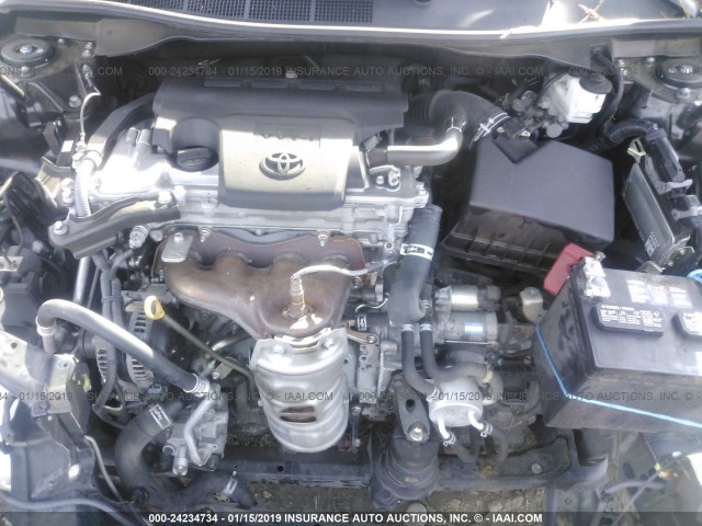 4T1BF1FK9EU305918 - 2014 TOYOTA CAMRY L/SE/LE/XLE შავი ფოტო 10