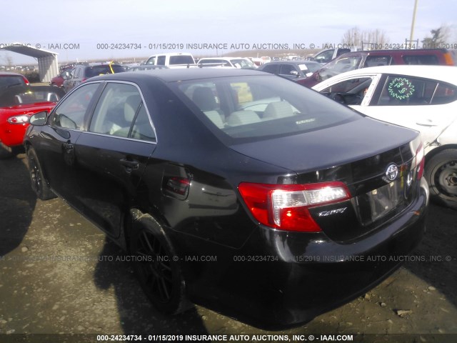4T1BF1FK9EU305918 - 2014 TOYOTA CAMRY L/SE/LE/XLE შავი ფოტო 3