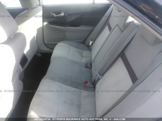 4T1BF1FK9EU305918 - 2014 TOYOTA CAMRY L/SE/LE/XLE შავი ფოტო 8