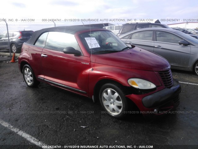 3C3EY55E95T266356 - 2005 CHRYSLER PT CRUISER TOURING RED photo 1